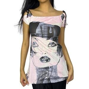 Custo Barcelona Girl Acubi Grunge Top